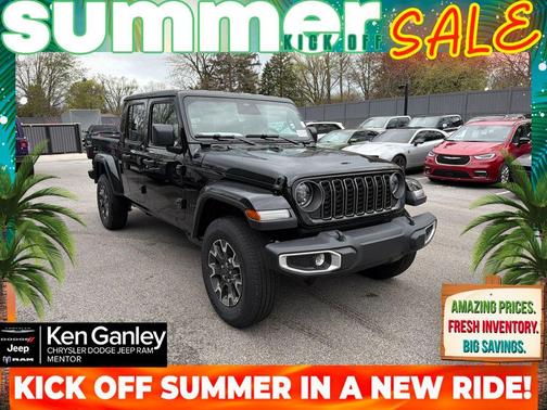 Black Clearcoat 2026 Jeep Gladiator Sport