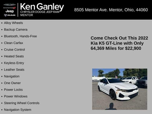 2022 Kia K5 GT-Line