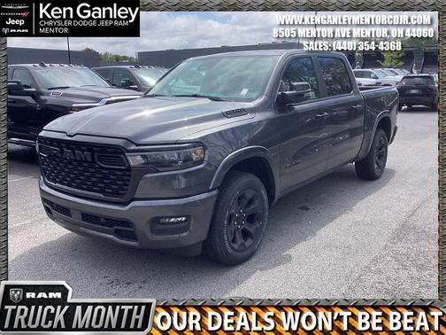 Granite Crystal Clearcoat Metallic 2026 RAM 1500 Big Horn/Lone Star