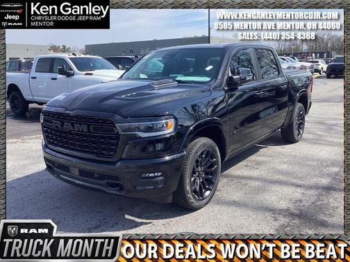 Diamond Black 2026 RAM 1500 Limited
