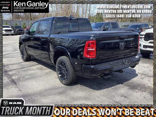 Diamond Black 2026 RAM 1500 Limited