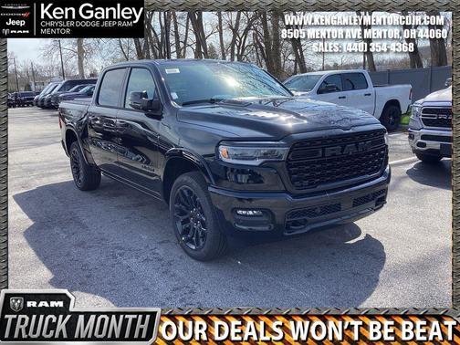 Diamond Black 2026 RAM 1500 Limited