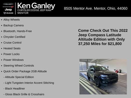 2022 Jeep Compass Altitude