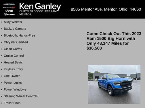2023 RAM 1500 Big Horn