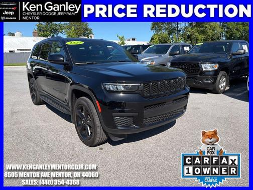 Diamond Black 2024 Jeep Grand Cherokee L Laredo