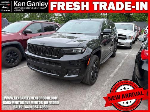 Diamond Black 2024 Jeep Grand Cherokee L Laredo