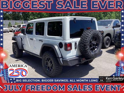 Bright White Clearcoat 2026 Jeep Wrangler Sport