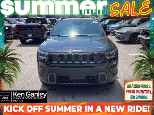 Diamond Black 2026 Jeep Cherokee LAREDO/LIMITED