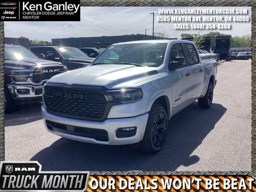 Silver Zynith 2026 RAM 1500 Big Horn/Lone Star