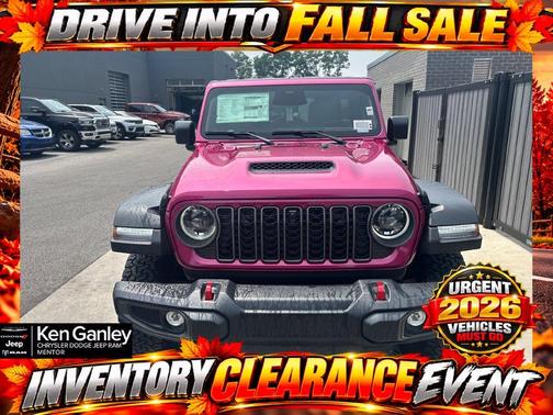 Tuscadero Pearlcoat 2026 Jeep Wrangler Rubicon