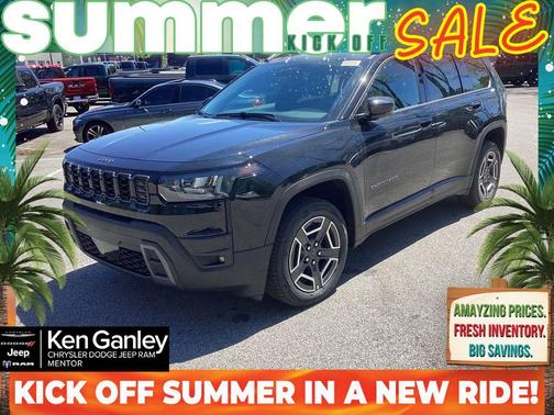 Diamond Black 2026 Jeep Cherokee LAREDO/LIMITED
