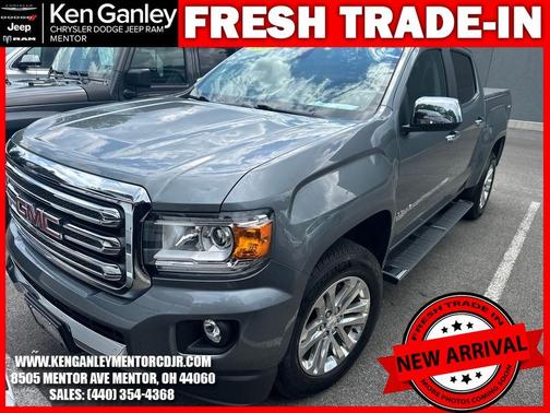 Satin Steel Metallic 2020 GMC Canyon SLT
