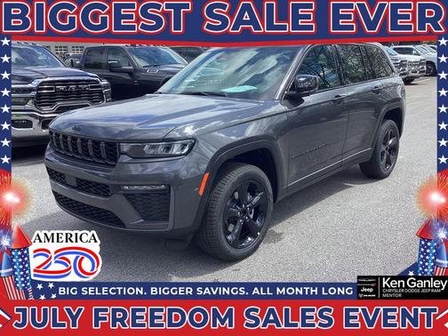 Metallic 2026 Jeep Grand Cherokee Limited