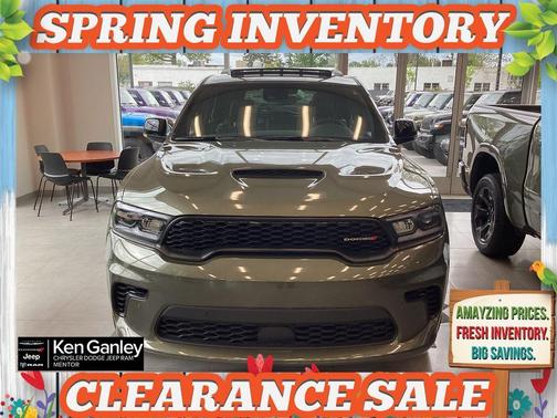 Green 2026 Dodge Durango GT Plus HEMI V8