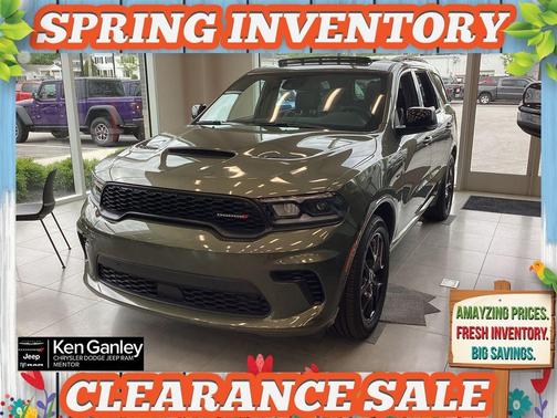 Green 2026 Dodge Durango GT Plus HEMI V8
