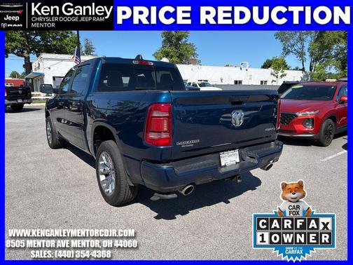 Patriot Blue Pearlcoat 2024 RAM 1500 Laramie