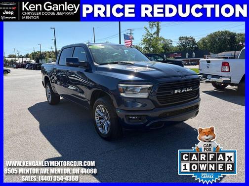Patriot Blue Pearlcoat 2024 RAM 1500 Laramie