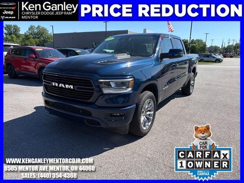 Patriot Blue Pearlcoat 2024 RAM 1500 Laramie