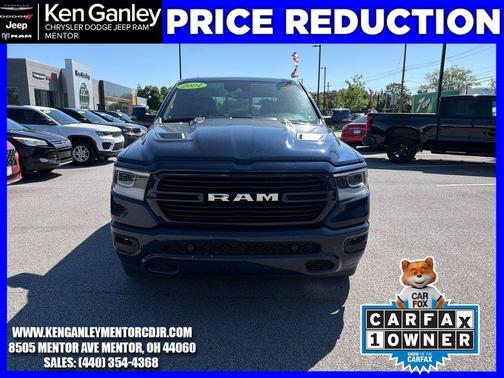 Patriot Blue Pearlcoat 2024 RAM 1500 Laramie