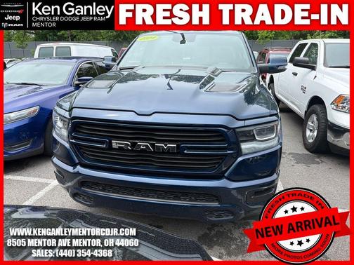 Patriot Blue Pearlcoat 2024 RAM 1500 Laramie