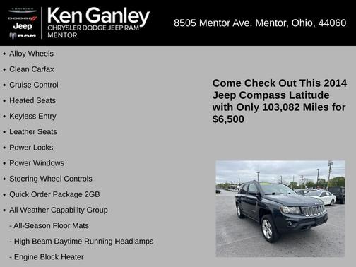 2014 Jeep Compass Latitude