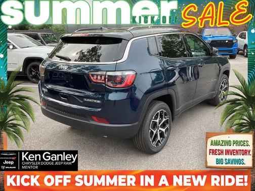 Fathom Blue Pearlcoat 2026 Jeep Compass Limited