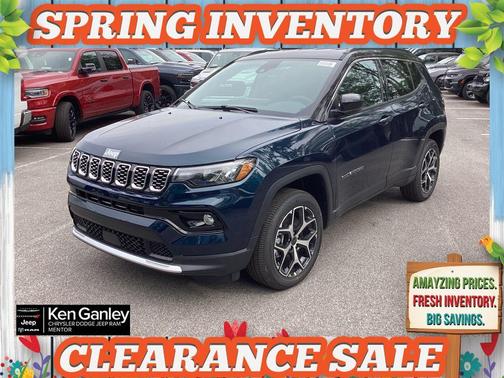 Fathom Blue Pearlcoat 2026 Jeep Compass Limited