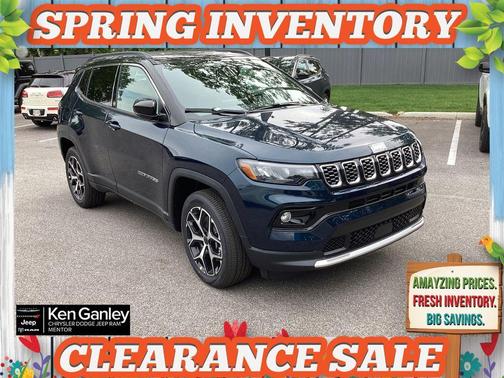Fathom Blue Pearlcoat 2026 Jeep Compass Limited
