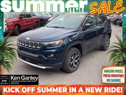 Fathom Blue Pearlcoat 2026 Jeep Compass Limited