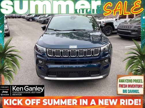 Fathom Blue Pearlcoat 2026 Jeep Compass Limited