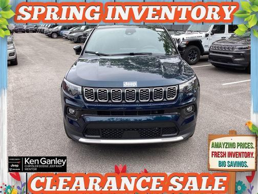 Fathom Blue Pearlcoat 2026 Jeep Compass Limited