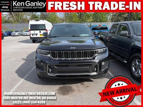 Diamond Black 2021 Jeep Grand Cherokee L Overland