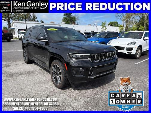 Diamond Black 2021 Jeep Grand Cherokee L Overland
