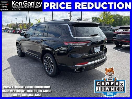 Diamond Black 2021 Jeep Grand Cherokee L Overland