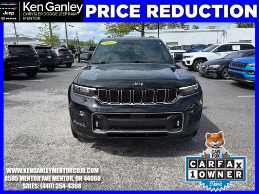Diamond Black 2021 Jeep Grand Cherokee L Overland