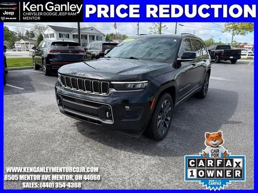 Diamond Black 2021 Jeep Grand Cherokee L Overland