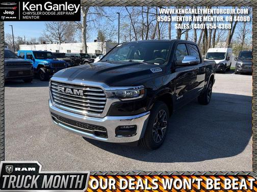 Diamond Black 2026 RAM 1500 Laramie