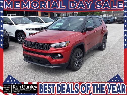 Red 2026 Jeep Compass Limited