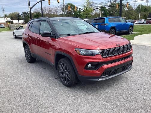Red 2026 Jeep Compass Limited