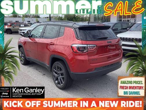 Red 2026 Jeep Compass Limited