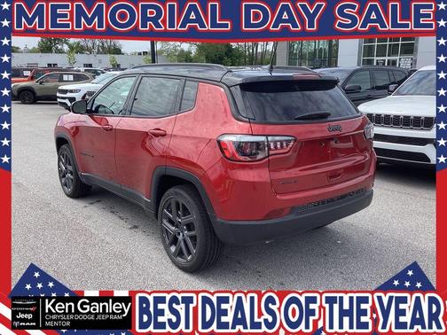 Red 2026 Jeep Compass Limited