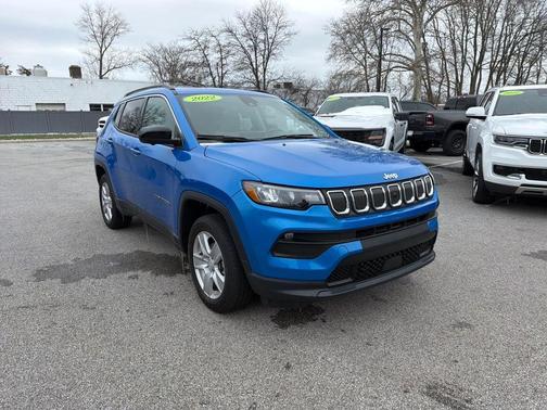 Laser Blue 2022 Jeep Compass Latitude