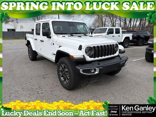 Bright White Clearcoat 2026 Jeep Gladiator Sport