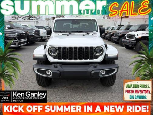 Bright White Clearcoat 2026 Jeep Gladiator Sport