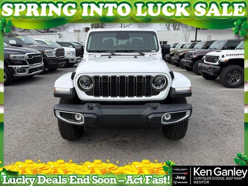 Bright White Clearcoat 2026 Jeep Gladiator Sport
