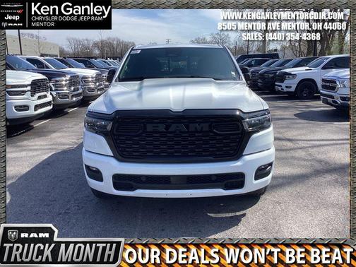 Bright White Clearcoat 2026 RAM 1500 Big Horn/Lone Star