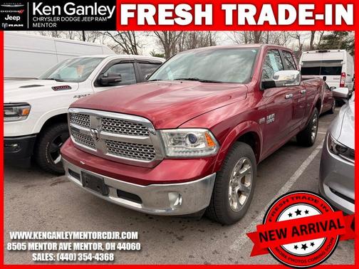 Deep Cherry Red Crystal Pearlcoat 2014 RAM 1500 Laramie