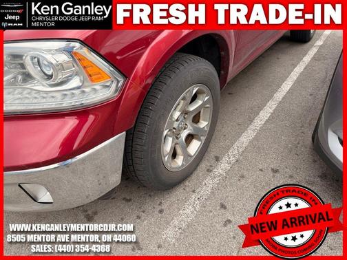Deep Cherry Red Crystal Pearlcoat 2014 RAM 1500 Laramie