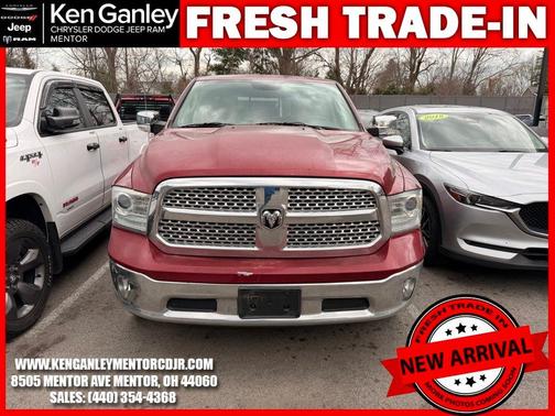 Deep Cherry Red Crystal Pearlcoat 2014 RAM 1500 Laramie