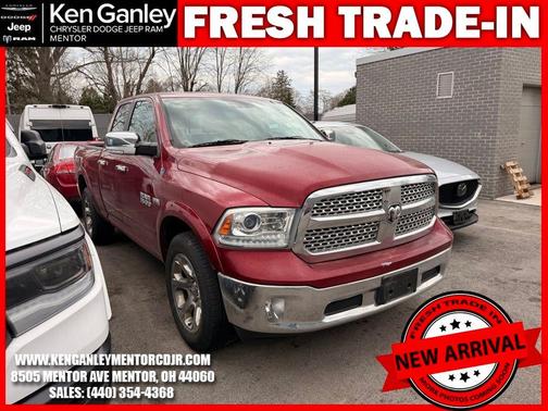 Deep Cherry Red Crystal Pearlcoat 2014 RAM 1500 Laramie